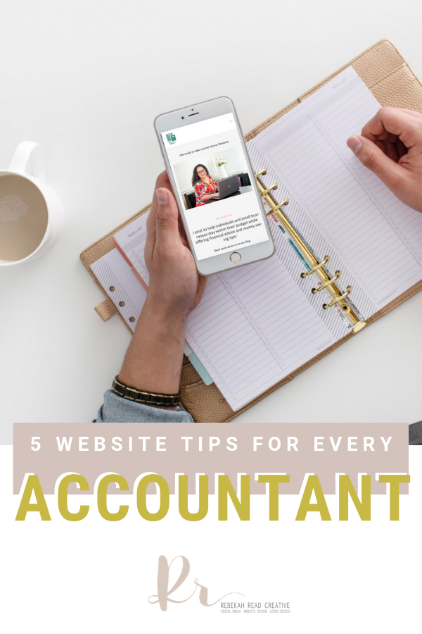 5 Website Tips for every Accountant
