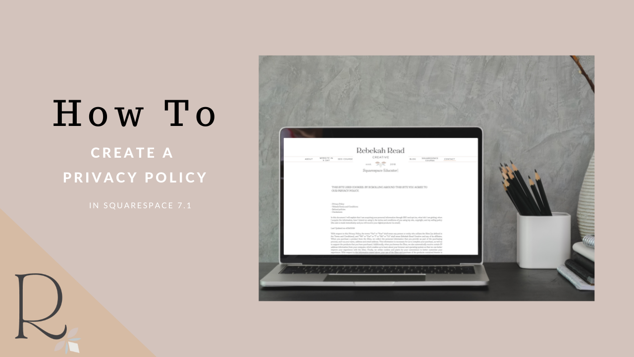 privacy policy squarespace 7.1