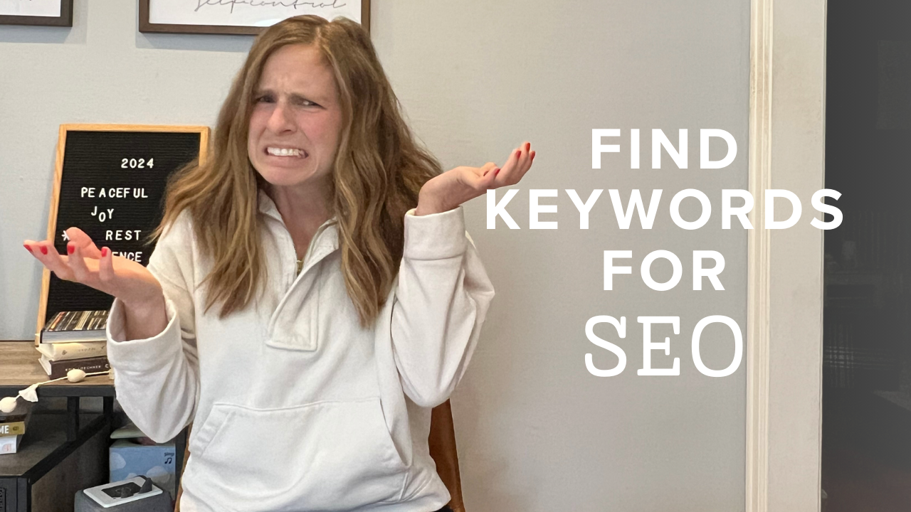 How to find keywords for SEO
